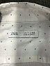 Zara Polka Dots Ivory Long Sleeve Button-Down Shirt Size 7 - photo 3