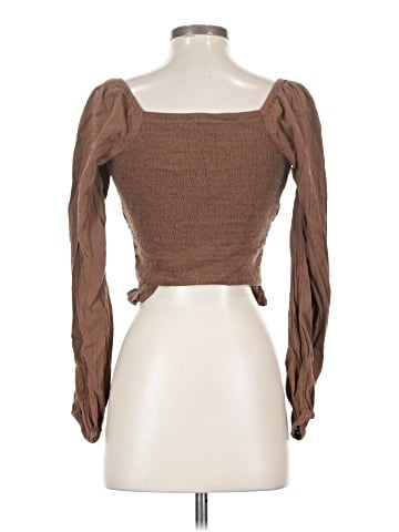 American Eagle Outfitters Long Sleeve Top (view 2)