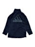 Adidas 100% Polyester Blue Track Jacket Size 7 - photo 2