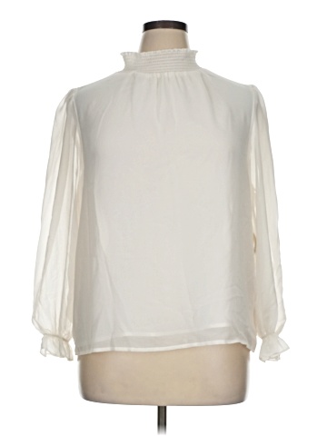 1.State 3/4 Sleeve Blouse (view 1)