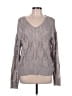 Unbranded 100% Polyester Gray Pullover Sweater Size L - photo 1