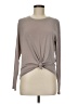 Athleta Gray Long Sleeve Top Size M - photo 1