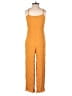 ASOS 100% Viscose Solid Orange Jumpsuit Size 4 - photo 2