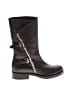 Valentino Garavani Brown Leather Rockstud Boots Size EU 37 - photo 1