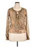 Kay Celine Brown Long Sleeve Blouse Size 0X (estimated) - photo 1
