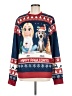 Unbranded Print Blue Pullover Sweater Size M - photo 1