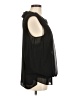 Single 100% Polyester Black Sleeveless Blouse Size M - photo 4