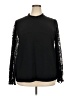 Saint + Sofia Black Long Sleeve Blouse Size 18 - photo 1
