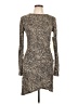 Leith Animal Print Tan Casual Dress Size M - photo 1