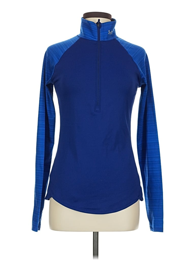 Pre-owned Under Armour Pullover Sweater In Blue