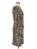 Leith Animal Print Tan Casual Dress Size M - photo 4
