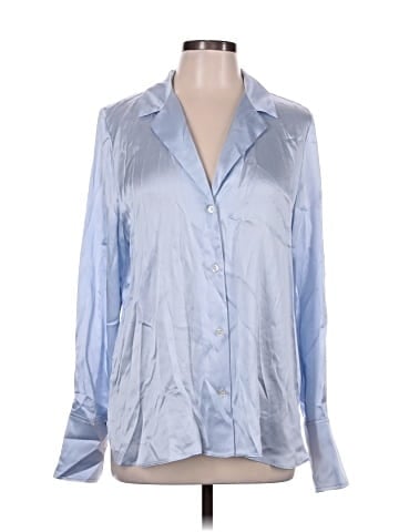 Banana Republic Long Sleeve Silk Top (view 1)