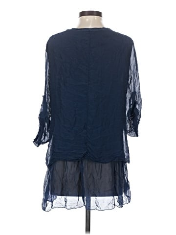 Belle France 3/4 Sleeve Blouse (view 2)