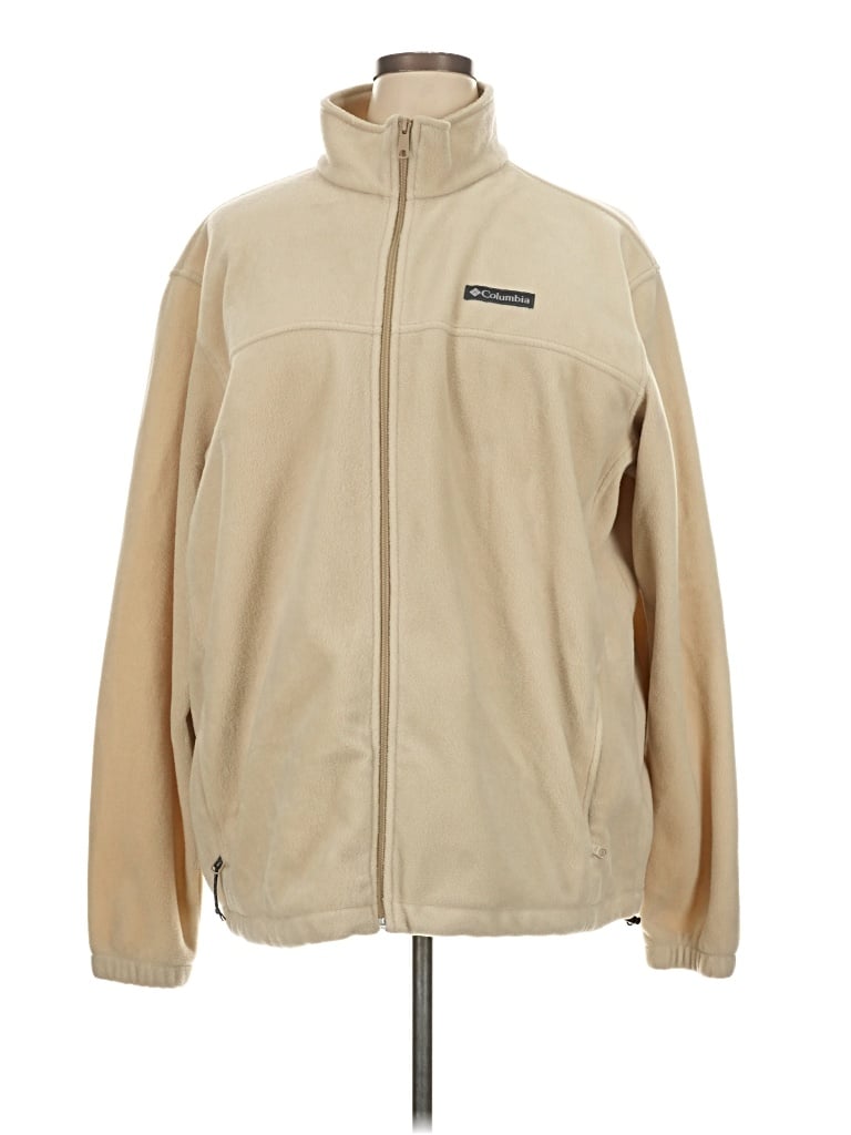 Pre-owned Columbia Jacket In Tan