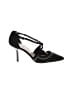 Tahari 100% Leather Black Heels Size 8 1/2 - photo 1