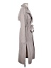 Cole Haan Gray Trenchcoat Size S - photo 4