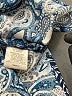 Rebecca Malone Paisley Blue Long Sleeve Blouse Size 2X - photo 8