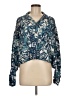 Pilcro 100% Polyester Blue 3/4 Sleeve Blouse Size L - photo 1