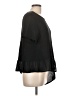 TINA Stephens Black Short Sleeve Top Size L (estimated) - photo 4