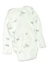 Carter's 100% Cotton Print Ivory Long Sleeve Onesie Size Newborn - photo 2