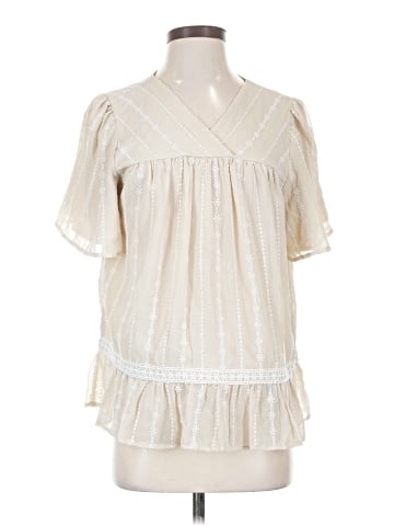 Tea n Rose Short Sleeve Blouse (view 1)
