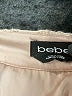 Bebe Metallic Tan Ivory Formal Skirt Size 00 - photo 4