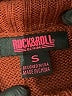 Rock & Roll Denim 100% Acrylic Argyle Brown Pullover Sweater Size S - photo 7