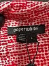 PaperWhite 100% Rayon Paisley Pink Cocktail Dress Size L - photo 7