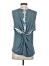 Left Coast by Dolan Teal Sleeveless Blouse Size S - photo 2