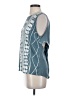 Left Coast by Dolan Teal Sleeveless Blouse Size S - photo 5