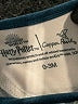 Harry Potter Paisley Blue Long Sleeve Onesie Size 0-3 mo - photo 3