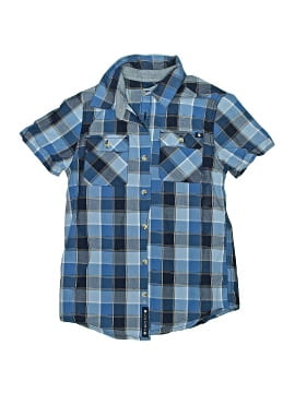Lucky Brand Short Sleeve Button Down Shirt