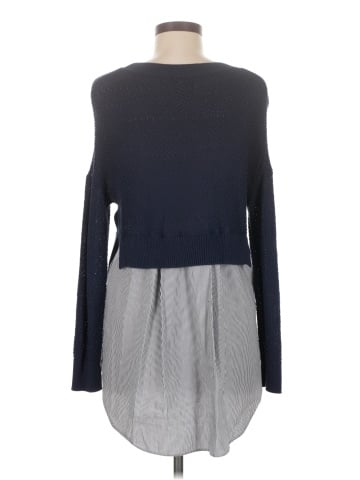 White + Warren Pullover Sweater (view 2)