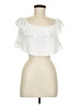 Mi ami 100% Rayon White Sleeveless Blouse Size M - photo 1
