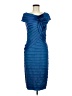 Tadashi Blue Cocktail Dress Size 6 - photo 1