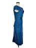 Tadashi Blue Cocktail Dress Size 6 - photo 4