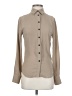 Rag & Bone Solid Tan Long Sleeve Blouse Size S - photo 1