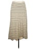 PrAna Stripes Tan Casual Skirt Size M - photo 1