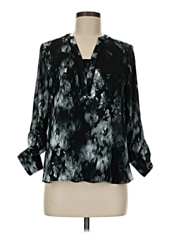 Simply Vera Vera Wang 3/4 Sleeve Blouse (view 1)