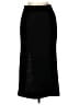 Francesca's Solid Black Formal Skirt Size L - photo 2