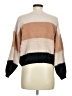 Princess Polly Color Block Tan Brown Pullover Sweater Size Med - Lg - photo 2