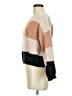 Princess Polly Color Block Tan Brown Pullover Sweater Size Med - Lg - photo 5
