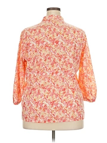 JM Collection 3/4 Sleeve Blouse (view 2)
