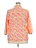 JM Collection Orange 3/4 Sleeve Blouse Size 18 - photo 2