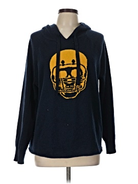 Skull Cashmere Pullover Hoodie