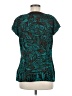 Apt. 9 100% Polyester Teal Short Sleeve Top Size M - photo 2