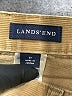 Lands' End 100% Baumwolle Solid Tan Khakis Size 33 waist - photo 7