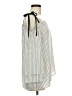 Ann Taylor LOFT 100% Polyester Ivory 3/4 Sleeve Blouse Size M - photo 4