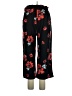 ShoSho Floral Black Casual Pants Size XL - photo 2