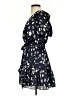 Ted Baker London 100% Polyester Polka Dots Blue Cocktail Dress Size 2 (0) - photo 5